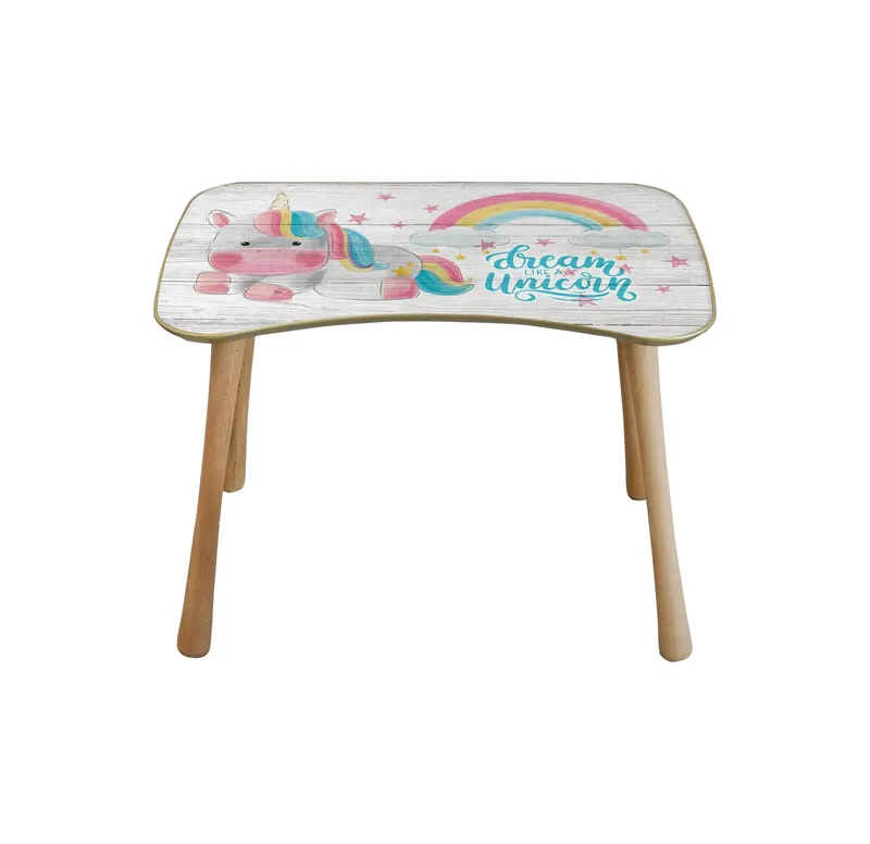 Masă pentru copii PSTK09-TBL, Multicolor, 65x60x41 cm - Multicolor