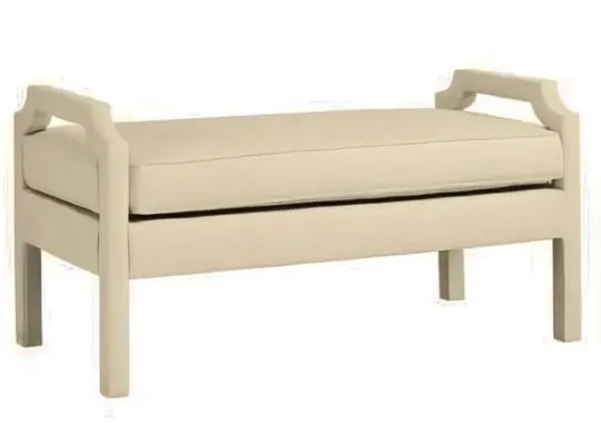 Taburet Merit Morocco Pouffe 120, Crem, 40x120 cm - Crem