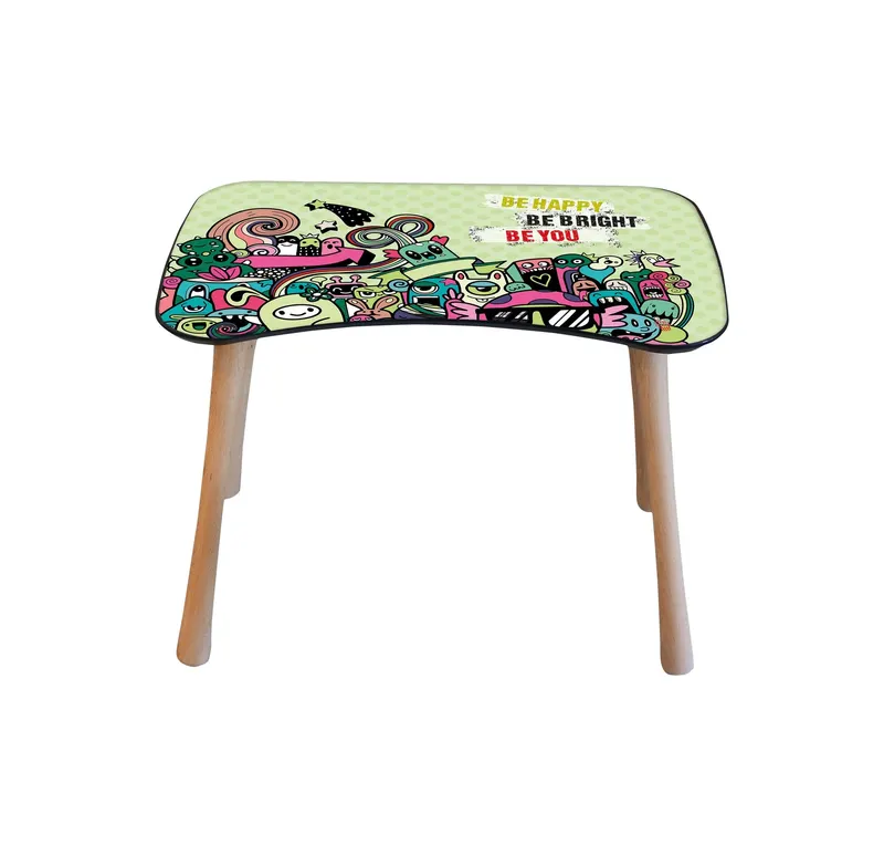 Masă pentru copii PSTE03-TBL, Multicolor, 65x60x41 cm - Multicolor