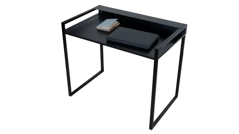 Birou Benj, Negru, 96x60x80 cm - Negru