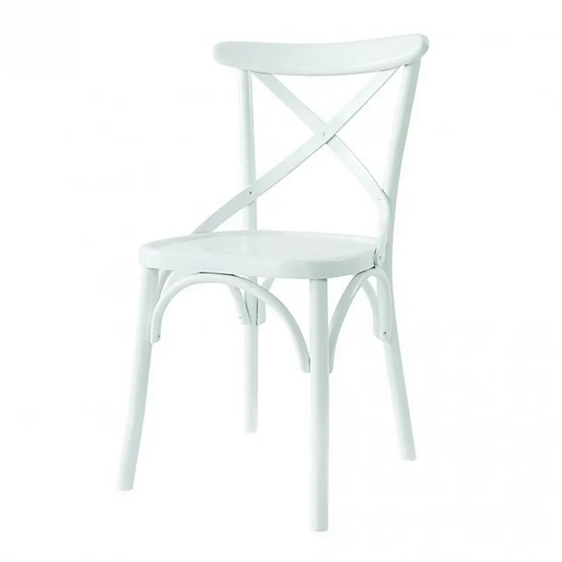 Scaun Albero17, Alb, 42x45x89 cm - Alb