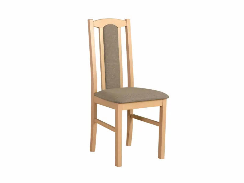 Scaun lemn masiv Boss 7, Sonoma, stofa 27A
