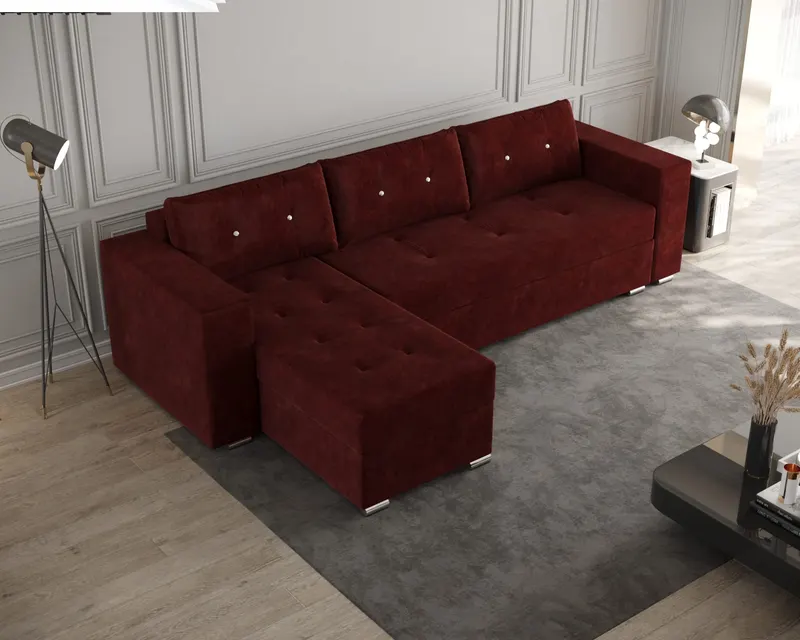 Coltar extensibil Eva Mare, Rosu