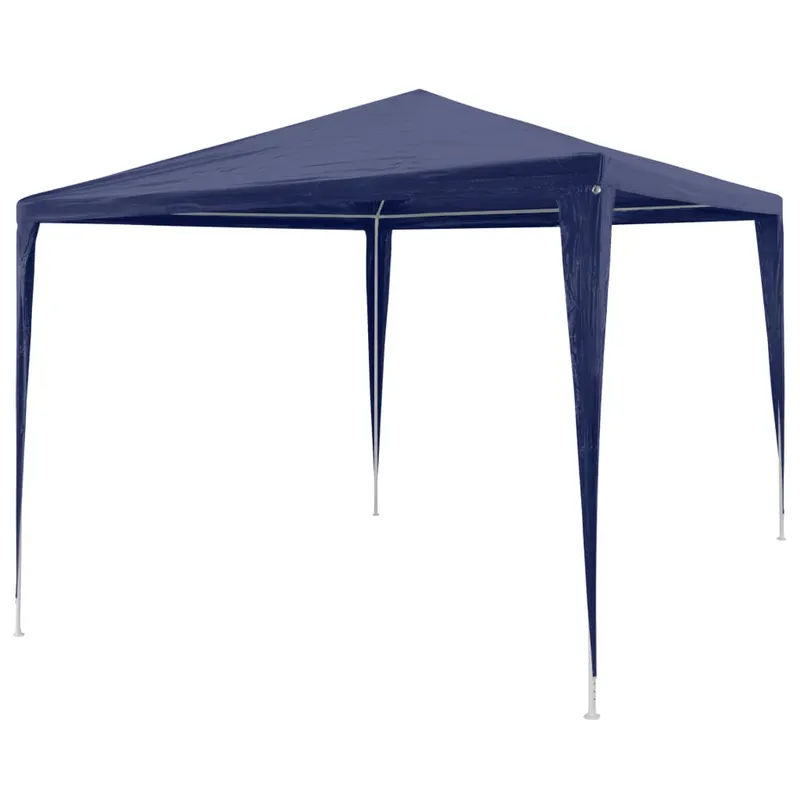 cort de petrecere, albastru, 3 x 3 m
