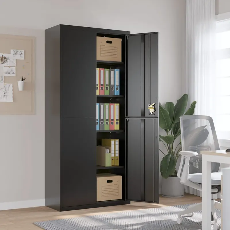 fiset, negru, 90x40x200 cm, otel