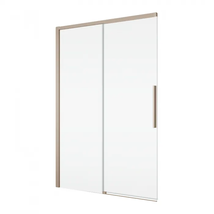 Usa culisanta de dus in nisa, 1500 mm, champagne metal, doua elemente, Ronal Oriana