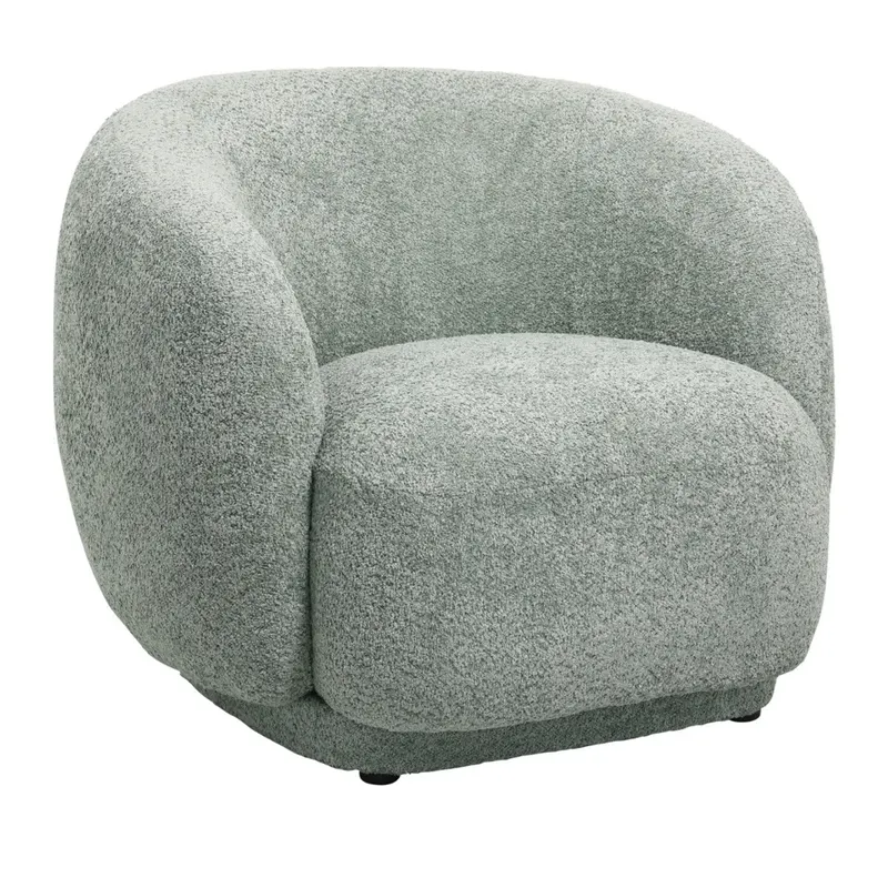 Fotoliu EVANSTONE BOUCLE - Verde