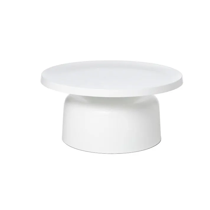 Masuta de cafea GILIAS Ø75 x 38 CM - Alb / Ø75x38cm