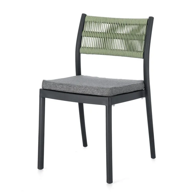Set scaune 3+1 gratis ALVIN ANTHRACITE SIMPLY - Verde