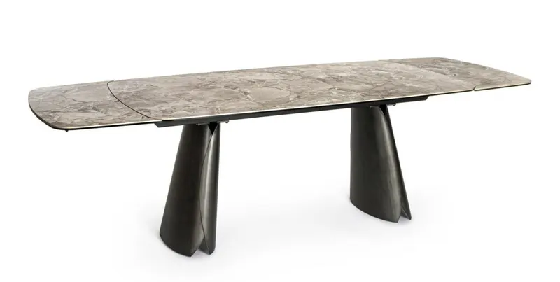 Masa extensibila CILE NORDIC 180(260) x 100 CM - Grey / 180(260)x100cm