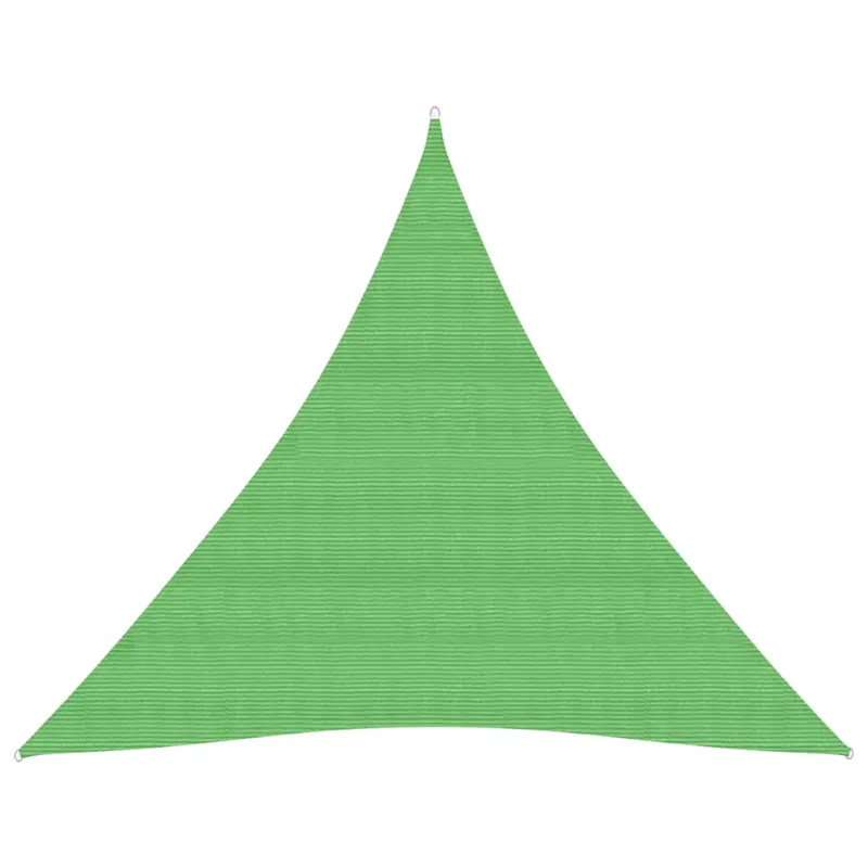 panza parasolar, verde deschis, 4x4x4 m, hdpe, 160 g/m2