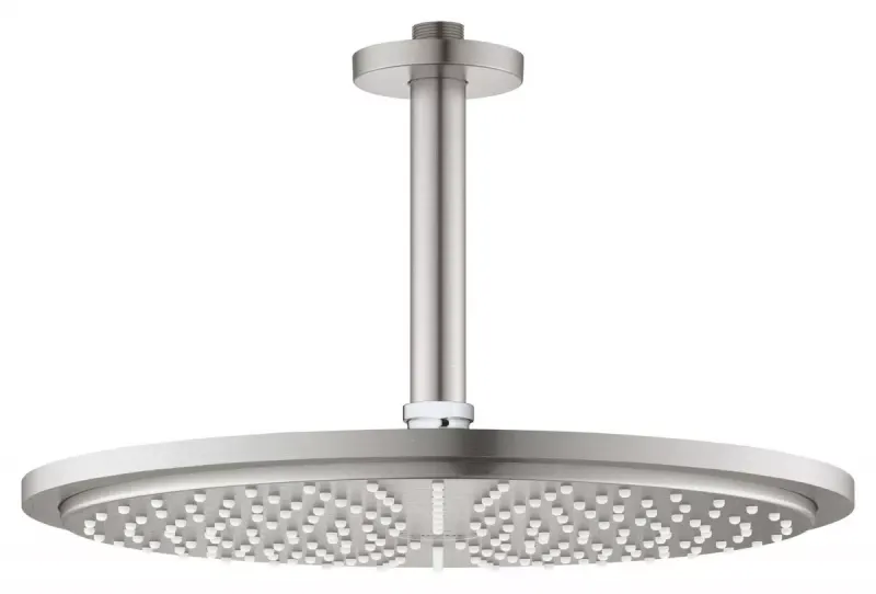 Dus fix Grohe Rainshower 310, pe tavan, 310 mm, 1 functie, mat, otel satinat, 26067DC0