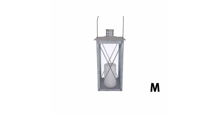 Lampa zincata antichizata 35cm