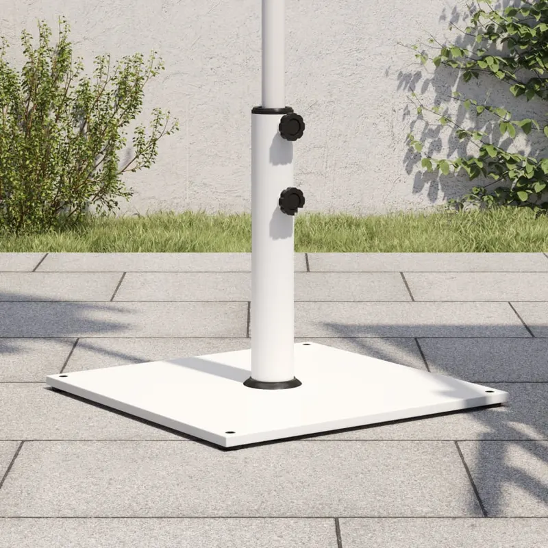 Suport umbrela pentru stalpi Ø32/38/48 mm, 17 kg, patrat