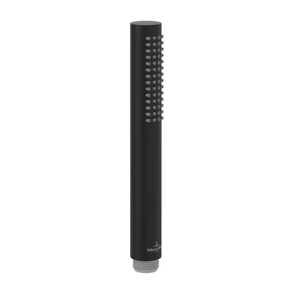 Para de dus VilleroyBoch Verve negru mat cu 1 functie