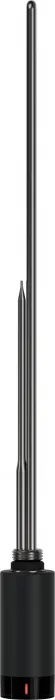 Element de incalzire electric, pentru calorifer baie, negru mat, 600 W, Deante Silia