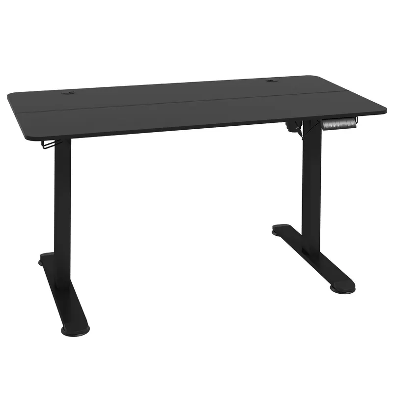 Vinsetto Birou reglabil inaltime 140 cm x 70 cm Birou electric, Negru