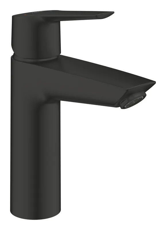 Baterie lavoar Grohe 237462432, 28 mm, 5.7 l min, 0.8 bar, 35 mm, 192 mm, 121 mm, 370 mm, 1 orificii instalare, Negru