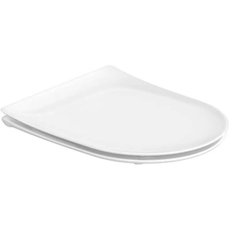 Capac WC Duravit 0022390000, Soleil by Starck, pentru wc, capac softclose, eliberare rapida, suprafata antiaderent, alb