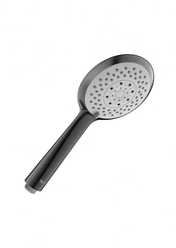 Para de dus Roca A5B1107NM0, dus Sensum, diametru 130 mm, 4 functii, montaj universal, racord 1 2 , negru