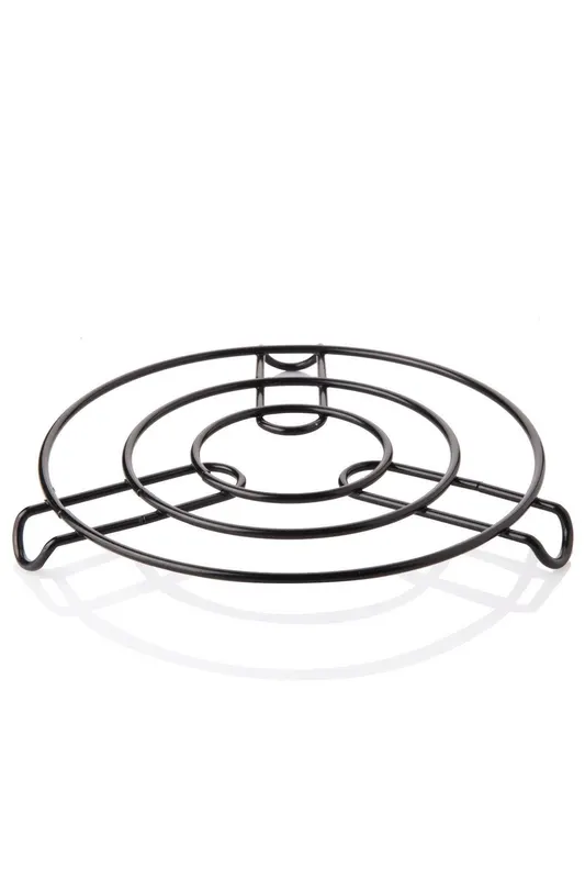Suport Pentru Oala Metal, Negru, 22x22x2.5 cm - Negru