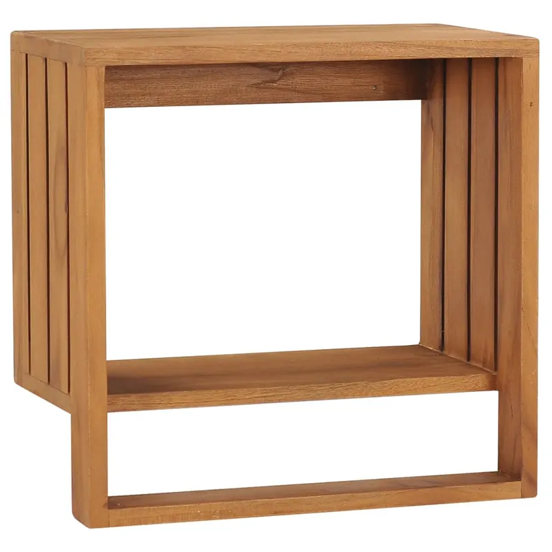 suport prosoape de perete, 35 x 20 x 35 cm, lemn masiv de tec