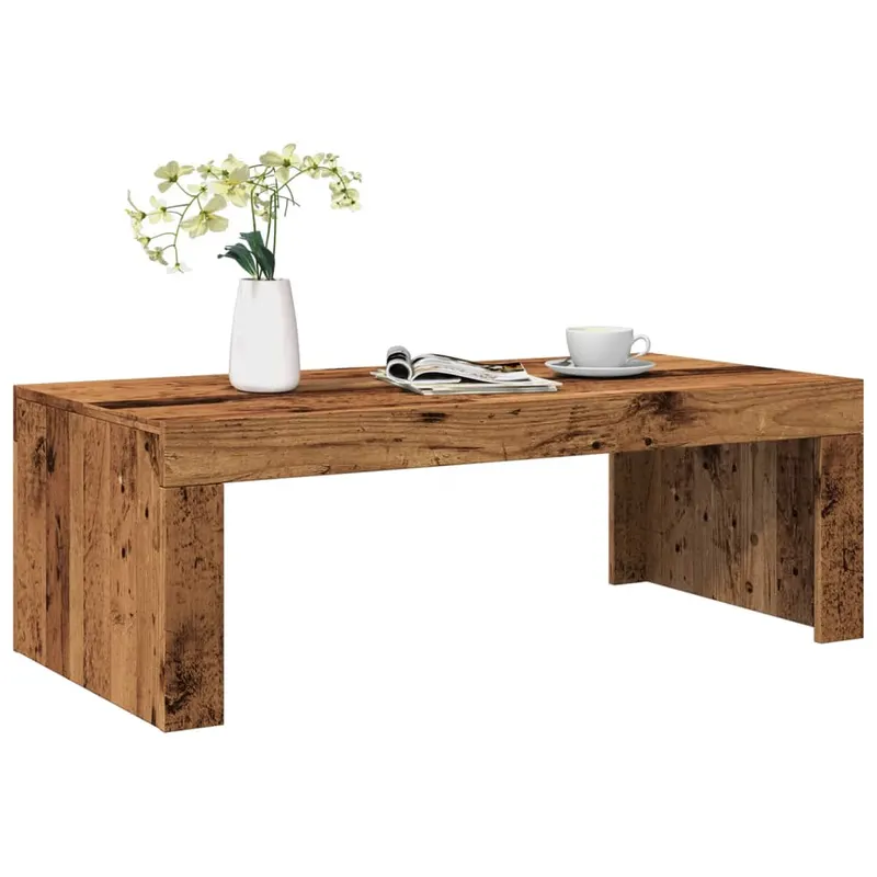 Masuta de cafea, lemn vechi, 102x50x35 cm, lemn prelucrat