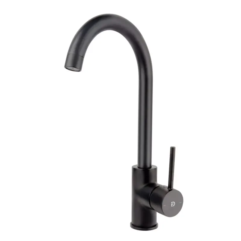 Baterie bucatarie Fdesign Avanza, inalta, tip C, mat, negru, FD1-A06-4-22