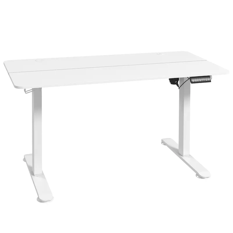 Vinsetto Birou Electric de Înălțare și Coborâre, 140 cm x 70 cm x 116 cm, Alb