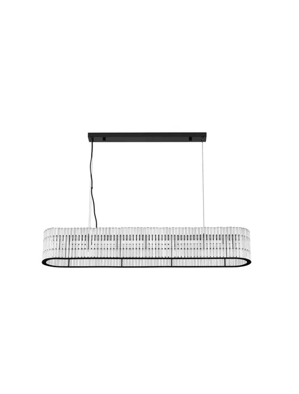 Lampa suspendata BAROK LINE - Negru