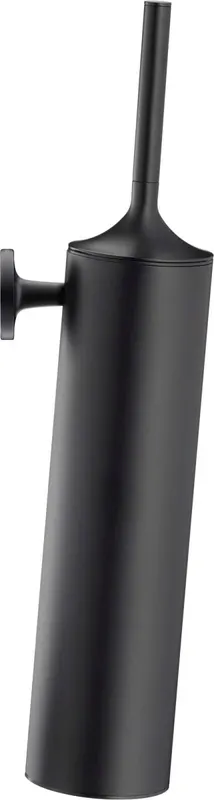 Set perie WC Duravit 0099464600, Perie Starck T, tip instalare pe perete, elemente fixare ascunse, negru