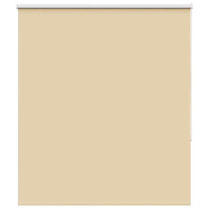 jaluza cu role opace bej 125x130 cm latime material 121,6 cm