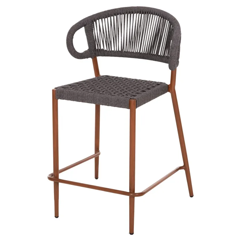 Scaun de bar TELMA GREY H66 CM