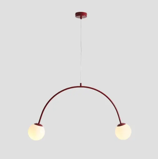 Lampa suspendata VARSTI DUO - Rosu