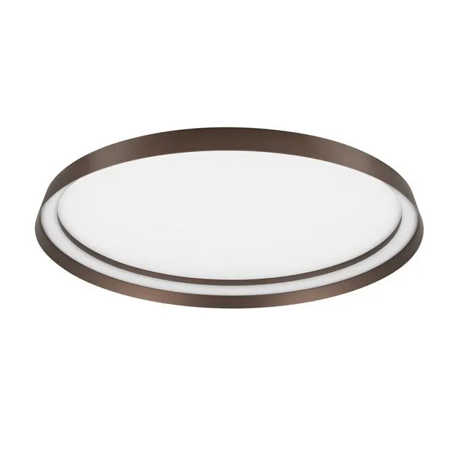 Plafoniera dimabila CCT ORMI - Ø 60cm / Maro inchis