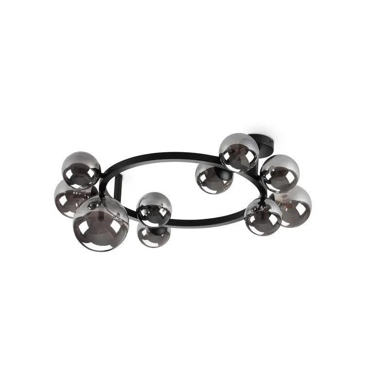 Plafoniera OSVALD 70 CM - Negru
