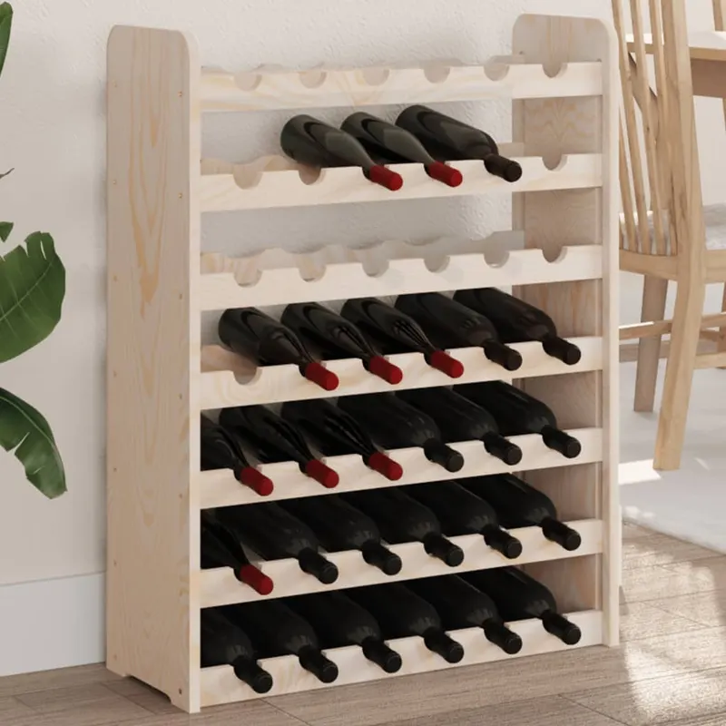 suport de vinuri, 67,5x25x87 cm, lemn masiv de pin