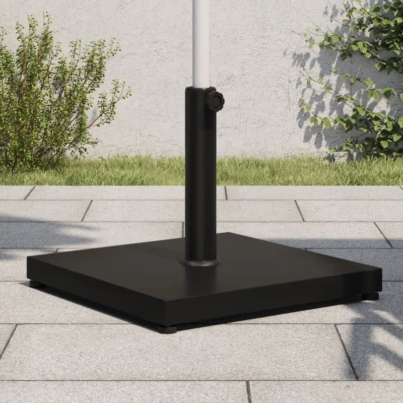 suport umbrela pentru stalpi Ø32/38/48 mm, 18 kg, patrat