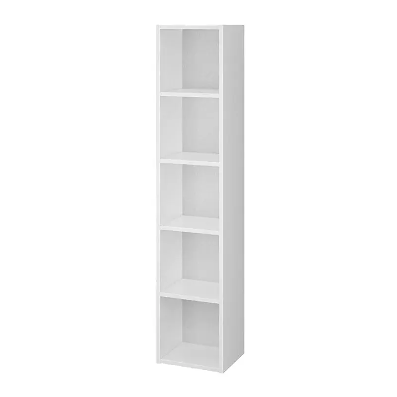 Dulap suspendat deschis, Cersanit, Crea, înalțime 140 cm, alb