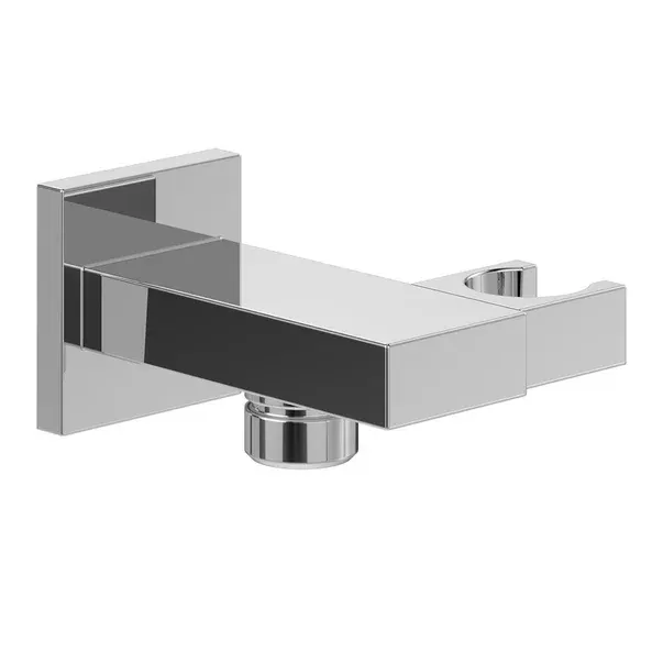 Cot de iesire dus VilleroyBoch Universal patrat cu suport para crom lucios
