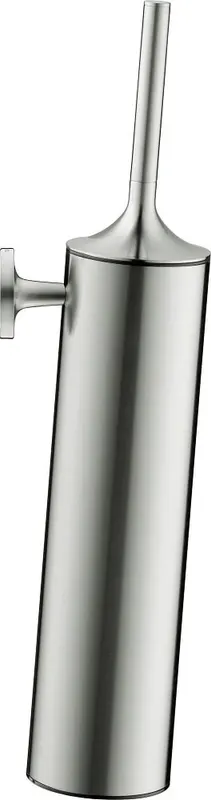 Set perie WC Duravit 0099467000, Perie Starck T, numar orificii instalare 2, tip instalare pe perete, otel satinat