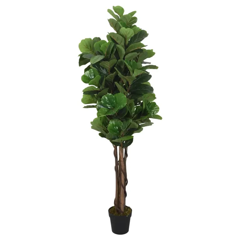 smochin artificial cu frunze 96 de frunze 80 cm verde