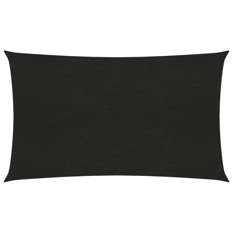 panza parasolar , negru, 5x8 m , hdpe, 160 g/m2