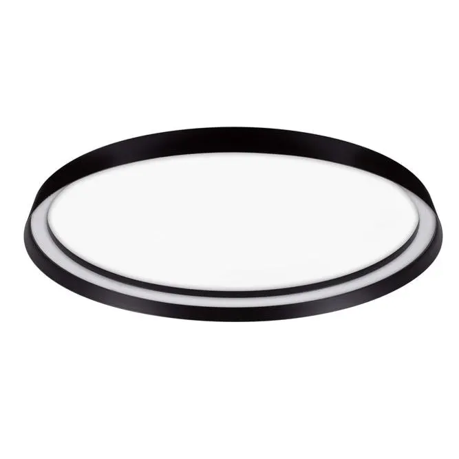 Plafoniera dimabila CCT ORMI - Ø 60cm / Negru