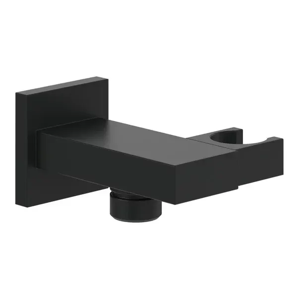 Cot de iesire dus VilleroyBoch Universal patrat cu suport para negru mat