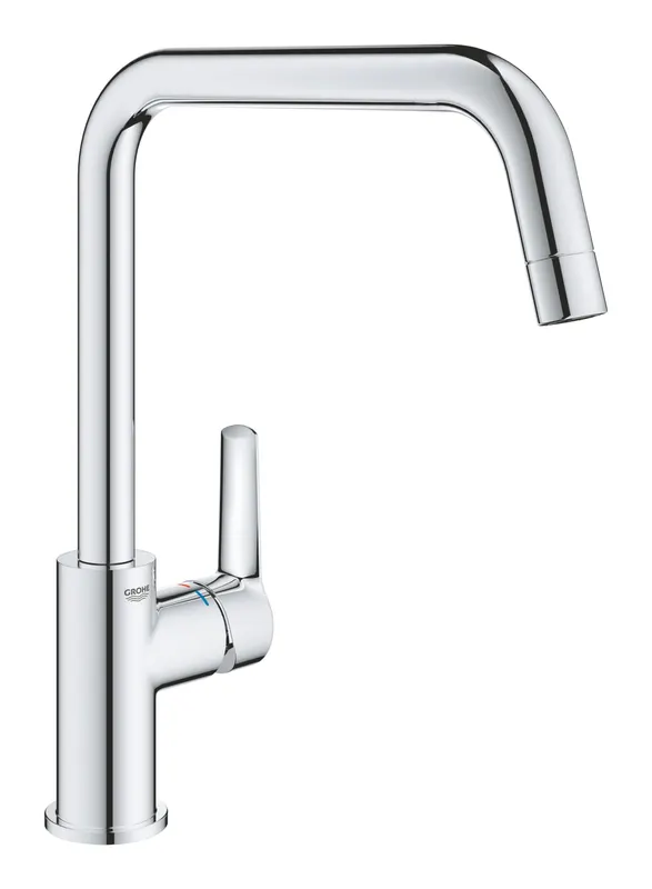 Baterie bucatarie Grohe 30470000, bucatarie Start, tip comanda monocomanda, marime inalta, forma pipa tip u, crom