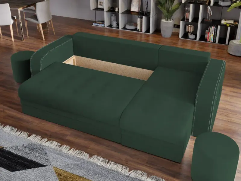 Coltar Extensibil Juno Verde — imaginea 3