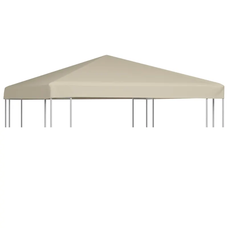 acoperis de pavilion, bej, 3 x 3 m, 310 g/m2