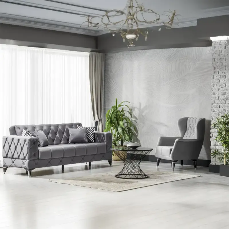Set canapea cu un fotoliu Verona ,canapea extensibila