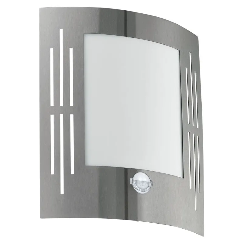 Aplică de exterior CITY GREY cu senzor-PROMO STOC